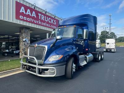 International LT Sleeper Semi Truck - 73" Raised Roof Sleeper, Cummins 400HP, 12 Speed Endurant Amt