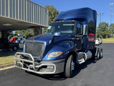 International LT Sleeper Semi Truck - 73" Raised Roof Sleeper, Cummins 400HP, 12 Speed Endurant Amt