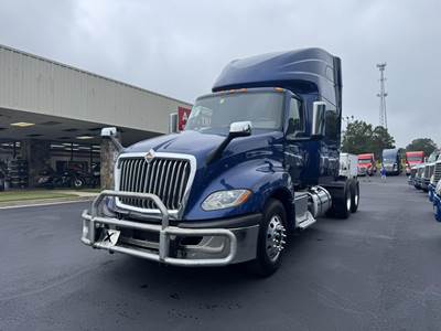 International LT Sleeper Semi Truck - 73" Raised Roof Sleeper, Cummins 400HP, 12 Speed Endurant Amt