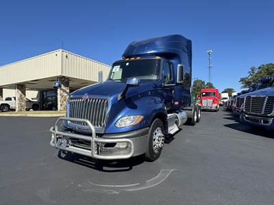 International LT Sleeper Semi Truck - 73" Raised Roof Sleeper, Cummins 400HP, 12 Speed Endurant Amt