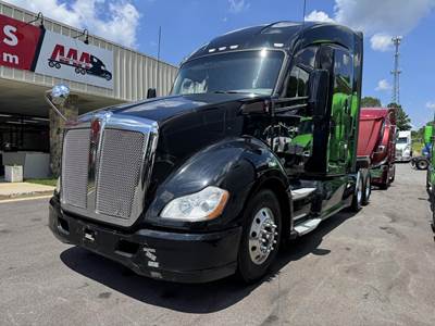 Kenworth T680 Sleeper Semi Truck - 76" Raised Roof Sleeper, Cummins 450HP, 12 Speed Endurant Amt