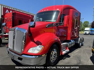 Kenworth T680 Sleeper Semi Truck - 76" Mid Roof Sleeper, 455HP, 12 Speed Amt