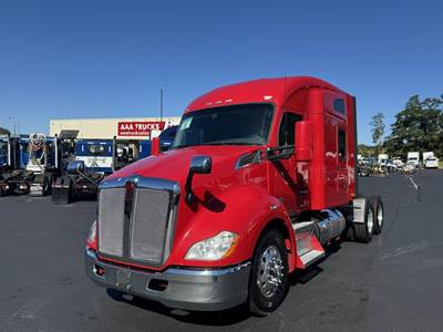 Kenworth T680 Sleeper Semi Truck - 76" Mid Roof Sleeper, 455HP, 12 Speed Amt