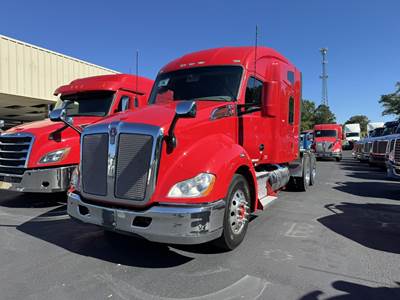 Kenworth T680 Sleeper Semi Truck - 76" Mid Roof Sleeper, 455HP, 12 Speed Amt