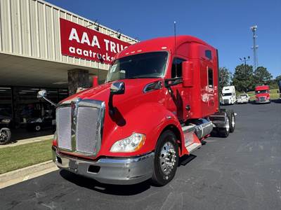 Kenworth T680 Sleeper Semi Truck - 76" Mid Roof Sleeper, Paccar 455HP, 12 Speed Amt