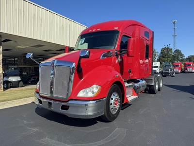 Kenworth T680 Sleeper Semi Truck - 76" Mid Roof Sleeper, 455HP, 12 Speed Amt