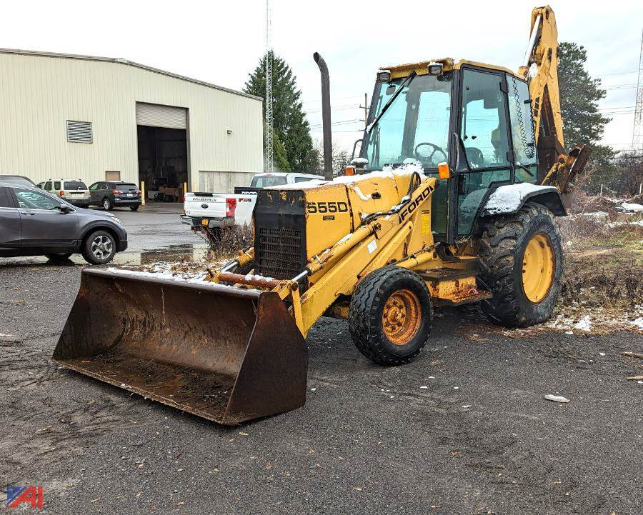 1996 Ford 555D Backhoe For Sale, 6,271 Hours East Aurora, NY