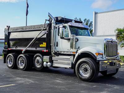 International HX Dump Truck
