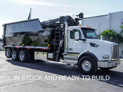 Peterbilt 567 Grapple Truck