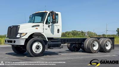 International WorkStar 7400 Tandem Axle Cab & Chassis Truck - DT570, 285HP, 6 Speed Allison Rds Automatic