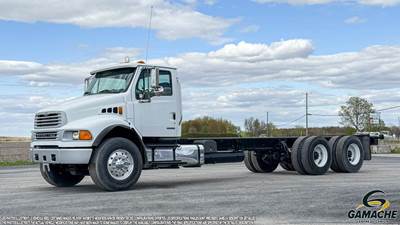 Sterling Acterra Tandem Axle Cab & Chassis Truck - Cummins, 300HP, 6 Speed Allison Rds Automatic