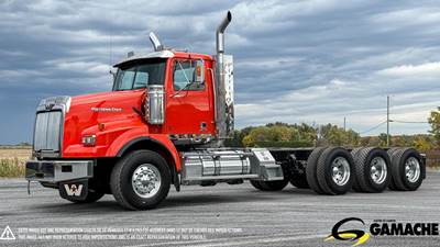 Western Star 4900 Tandem Axle Cab & Chassis Truck - Detroit, 560HP, 18 Speed Ultrashift Amt