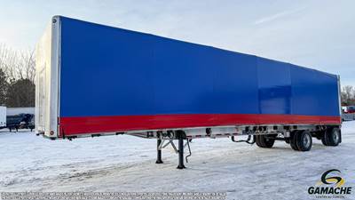 ALUTREC 48x108 Tandem Axle Aluminum Curtain Side Trailer - Hendrickson, Fixed Axle