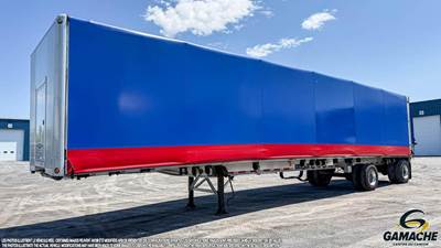 ALUTREC 48x108 Tandem Axle Aluminum Curtain Side Trailer - Hendrickson, Fixed Axle