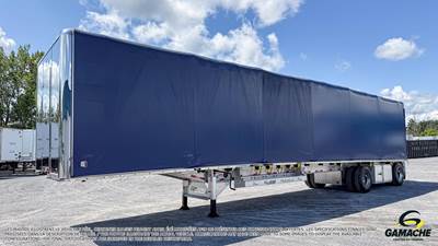 Extreme 48x108 Tandem Axle Curtain Side Trailer - Hendrickson