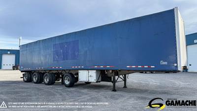 Lode King 48x107 Quad Axle Combination Curtain Side Trailer - Hendrickson, Fixed Axle