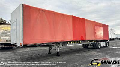 MAC 48x108 Tandem Axle Aluminum Curtain Side Trailer - Hendrickson, Fixed Axle