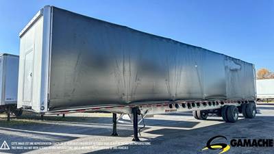 MAC 48x107 Tandem Axle Aluminum Curtain Side Trailer - Hendrickson, Fixed Axle