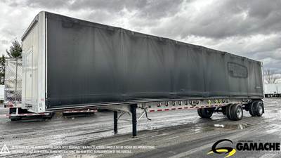 MAC 48x107 Tandem Axle Aluminum Curtain Side Trailer - Hendrickson, Fixed Axle