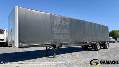 MAC 48x107 Tandem Axle Aluminum Curtain Side Trailer - Hendrickson, Fixed Axle