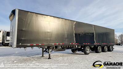 Manac 53x108 Quad Axle Combination Curtain Side Trailer - Hendrickson, Fixed Axle