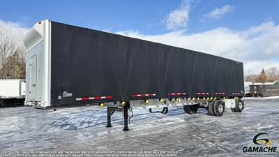 Manac 48x107 Tandem Axle Curtain Side Trailer - Hendrickson