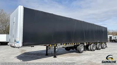 Reitnouer 48x108 Tri Axle Curtain Side Trailer - Hendrickson