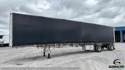 Reitnouer 48x108 Tandem Axle Aluminum Curtain Side Trailer - Hendrickson, Fixed Axle