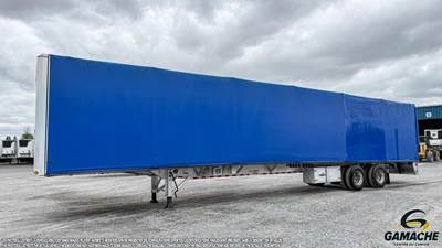 Reitnouer MaxMiser 53x108 Tandem Axle Aluminum Curtain Side Trailer - Hendrickson, Sliding Spread Axle