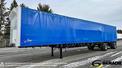 UTILITY 48x107 Tandem Axle Combination Curtain Side Trailer - Hendrickson