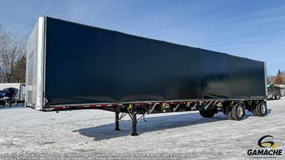 UTILITY 48x108 Tandem Axle Combination Curtain Side Trailer - Hendrickson, Fixed Axle