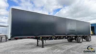 UTILITY 48x108 Tandem Axle Combination Curtain Side Trailer - Hendrickson, Fixed Axle