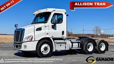 Freightliner Cascadia 113 Day Cab Truck - Detroit 410HP, 6 Speed Allison Hs Automatic