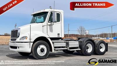 Freightliner Columbia 112 Day Cab Truck - Mercedes-Benz 350HP, 6 Speed Allison Hs Automatic