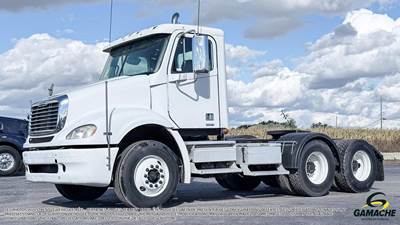 Freightliner Columbia 112 Day Cab Truck - Mercedes-Benz 350HP, 6 Speed Allison Hs Automatic