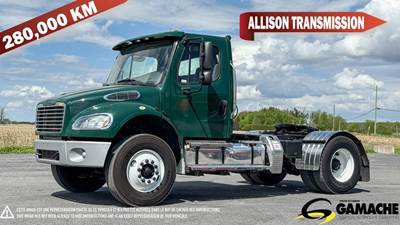 Freightliner M2 106 Single Axle Day Cab Truck - Cummins 325HP, 6 Speed Allison Hs Automatic