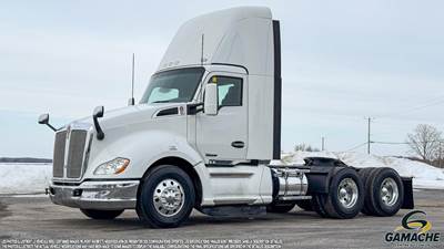 Kenworth T680 Day Cab Truck - Paccar 485HP, 13 Speed Ultrashift Amt