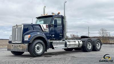 Kenworth W990 Day Cab Truck - Cummins 565HP, 18 Speed Ultrashift Automatic