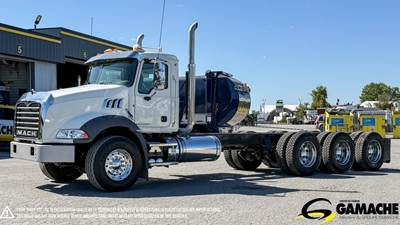 Mack Granite GU814 Tri Axle Day Cab Truck - MP8 505HP, 18 Speed Manual