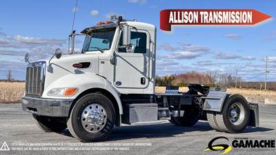 Peterbilt 337 Single Axle Day Cab Truck - Paccar 270HP, 6 Speed Allison Hs Automatic