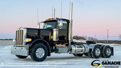 Peterbilt 389 Day Cab Truck - Cummins 525HP, 18 Speed Manual