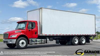 Freightliner M2 106 28 ft Box Truck - 280HP, 6 Speed Allison Hs Automatic, Roll up Door, Liftgate