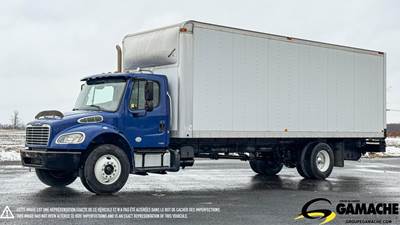 Freightliner M2 106 26 ft Box Truck - 220HP, 6 Speed Allison Hs Automatic, Roll up Door