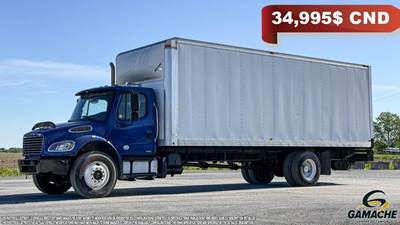 Freightliner M2 106 26 ft Box Truck - 220HP, 6 Speed Allison Hs Automatic, Roll up Door