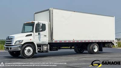 Hino 338 26 ft Box Truck - 260HP, 6 Speed Allison Rds Automatic, Roll up Door, Liftgate