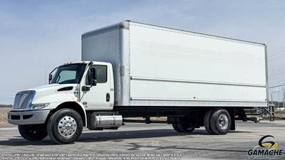 International MV Box Truck - 220HP, 7 Speed Amt