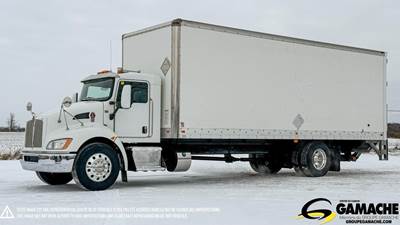Kenworth T370 26 ft Box Truck - 260HP, 6 Speed Allison Rds Automatic, Swing Door, Liftgate