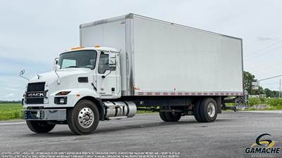 Mack MD6 Box Truck - 280HP, 6 Speed Automatic, Roll up Door