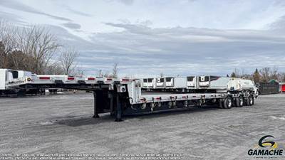 Lode King 53x102 Tri Axle Aluminum Double Drop Trailer - Hendrickson