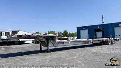 ALUTREC 53x102 Aluminum Drop Deck Trailer - Hendrickson, Fixed Axle